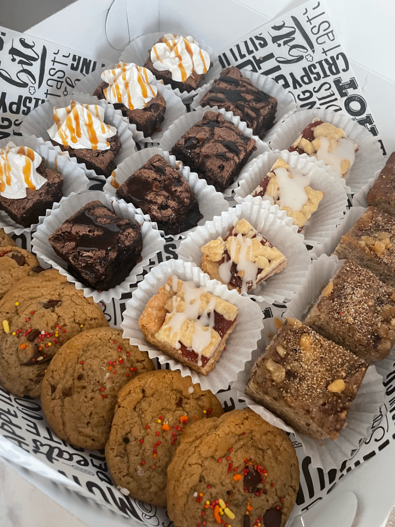 Dessert trays